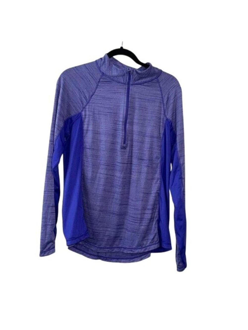 Cascade Sport Performance Long Sleeve Pullover XL Polyester/Spandex Purple Heath